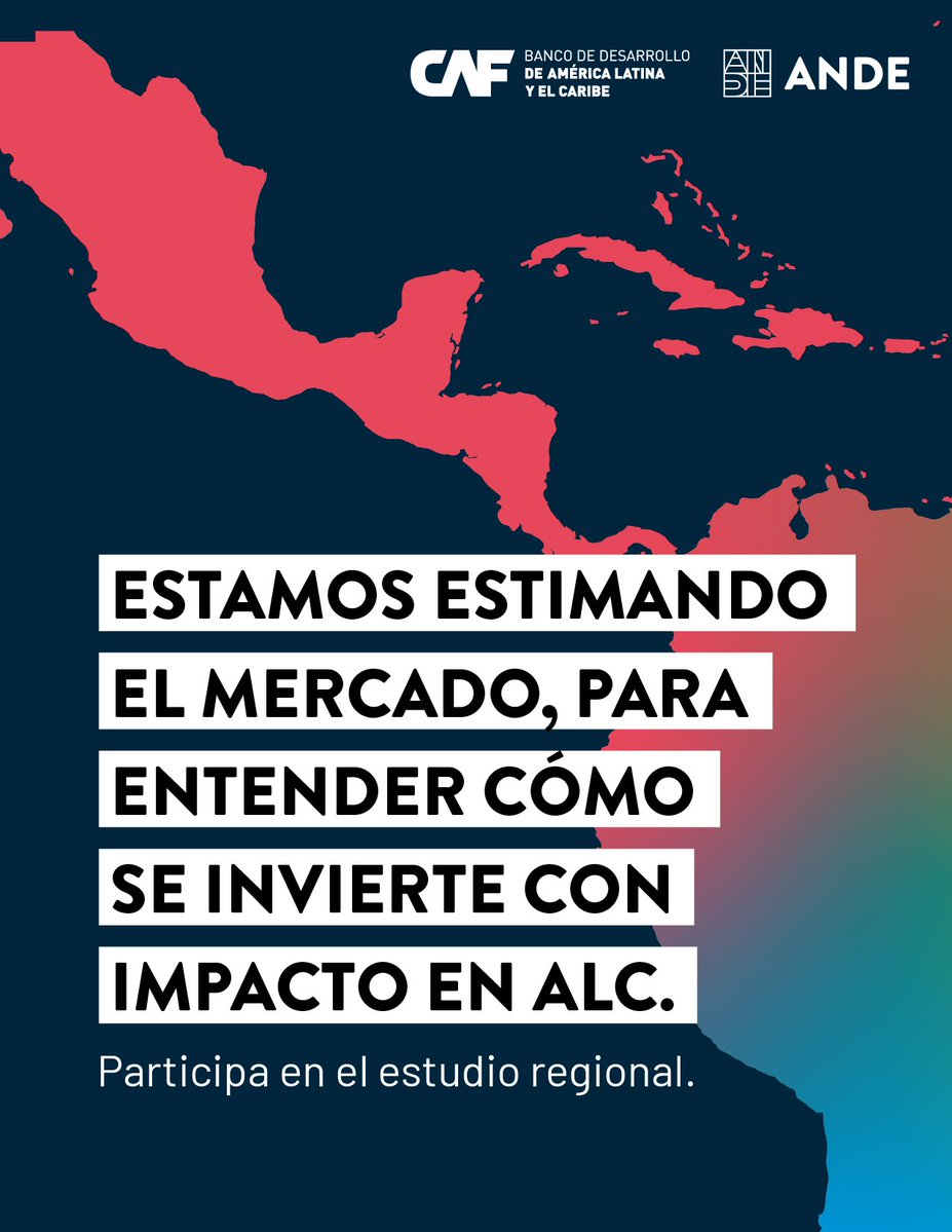 ANDE_Latam's tweet image. Si eres inversionista de impacto, participa en el estudio regional para estimar este mercado en América Latina y el Caribe. Tu participación fortalece el sector.

Participa aquí 👉 andeglobal.org/encuesta-regio…

#ImpactInvesting #ALC #MarketSizing #LatAmImpact #InversiónDeImpacto