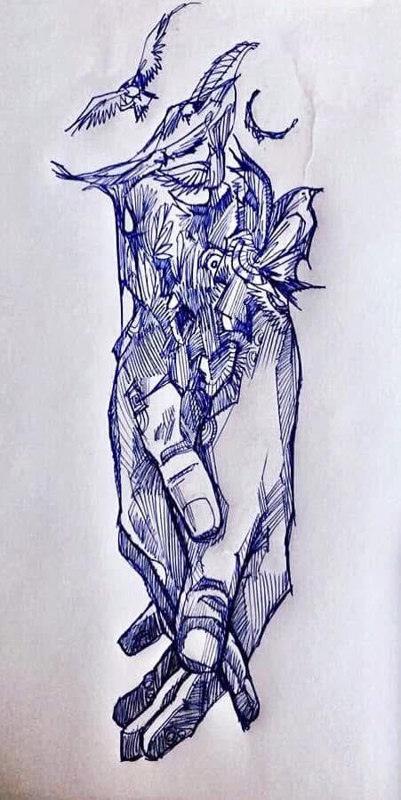 Gittikçe yalnızlaşıyorum bir sen varsın 
karşılığı olmayan sorular düşüyor aklıma 
ve kuşların intihar tasarısından söz ediliyor kentte 
soğuyan ellerinde kalıyorum bir kırlangıç gibi 
Ellerin bir mecnun yurdu, upuzun bir sessizlik 
birlikte okuduğumuz kitaplar kadar sımsıcak 
..