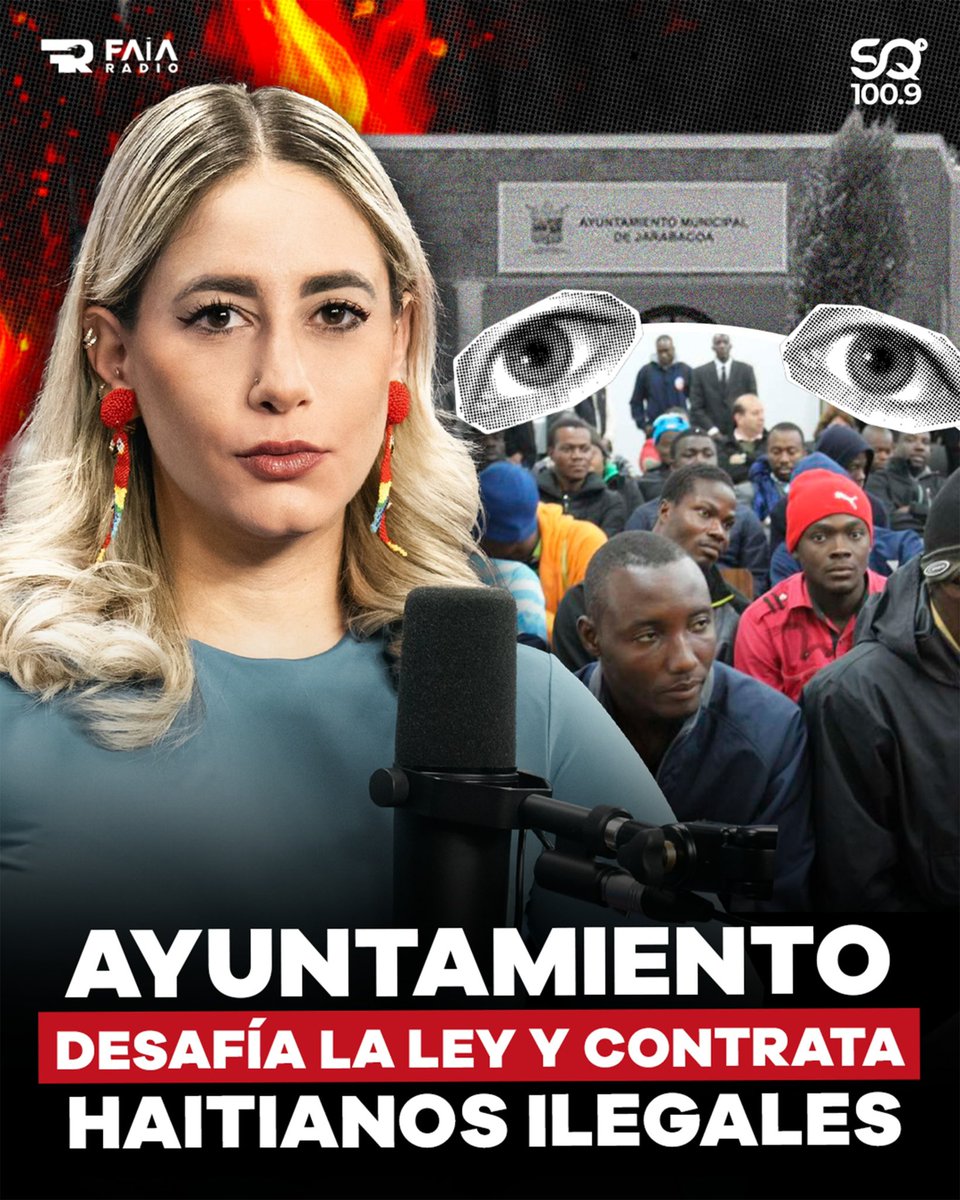 AYUNTAMIENTO DE JARABACOA EMPLEA HAITIANOS ILEGALES Y ENTREGAN CARTAS DE RUTA ✉️😡

DISPONIBLE EN YOUTUBE 👉🏽 <a href="/FaiaMedia/">Faia Media</a>