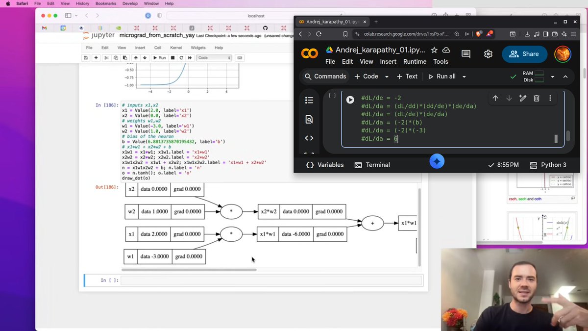 deepzone_3's tweet image. Day 3

&amp;gt;Started Andrej karapathy playlist ( 1st lec - 1 hr completed)

&amp;gt;Before you said how can you directly starts this playlist as these playlist is not beginner friendly

&amp;gt; I have completed 100 days of ml from campusX 

&amp;gt; 100 days of deep learning from CampusX including