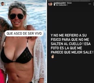 sulc24801's tweet photo. A estos llevas a tu mesa @wanditanara JAJAJAAJAJA todo para hacerle creer la contra a mauro cuando a él le chupa un huevo y está feliz con su mujer.  Jamás podrás competir chorizo con patas. Quédate con ese resto de mierda por que ahí perteneces 
#WandaBañate #Mugrosa https://t.co/tu7urw3lkZ