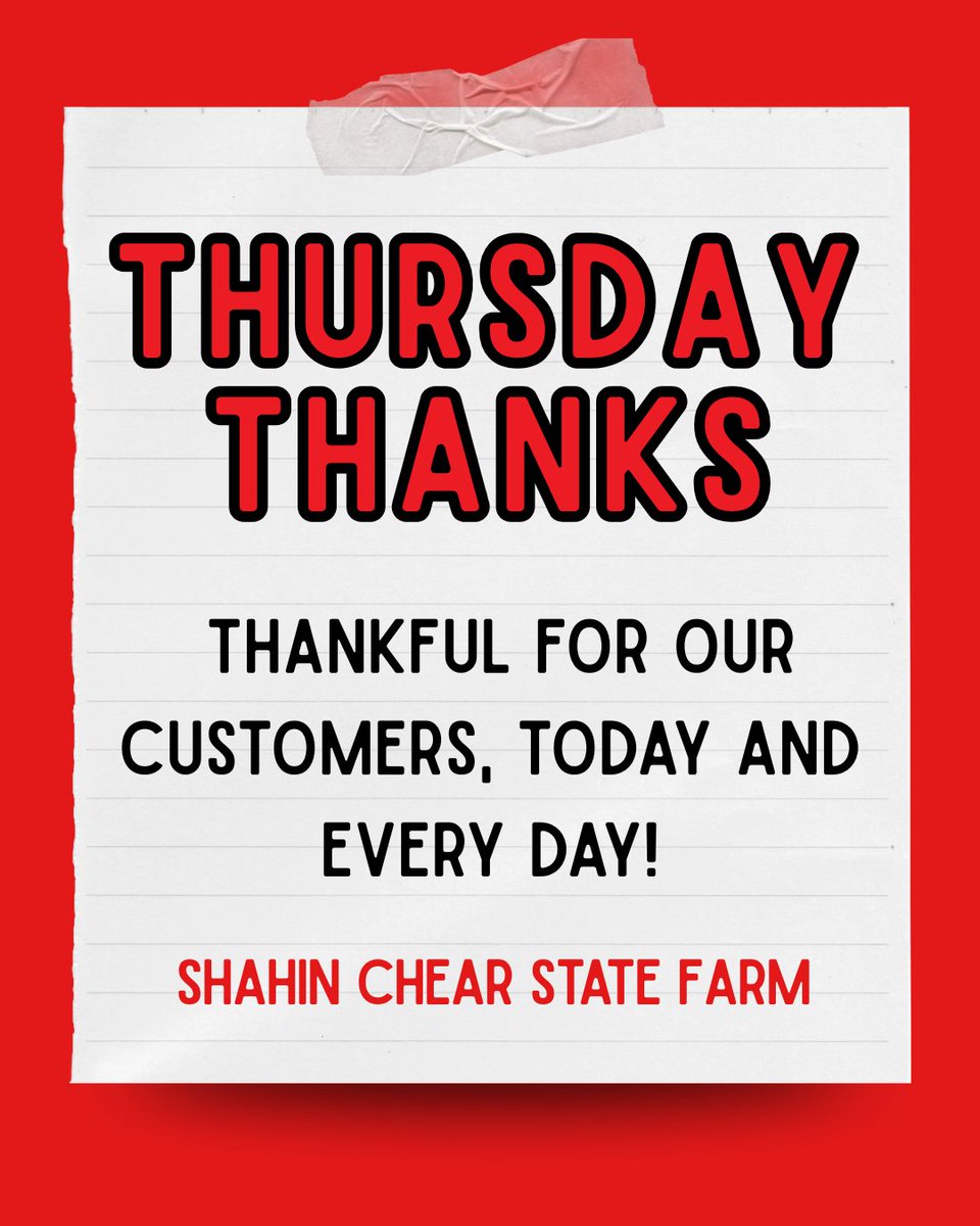 Shahin Chear - State Farm Insurance Agent tweet media