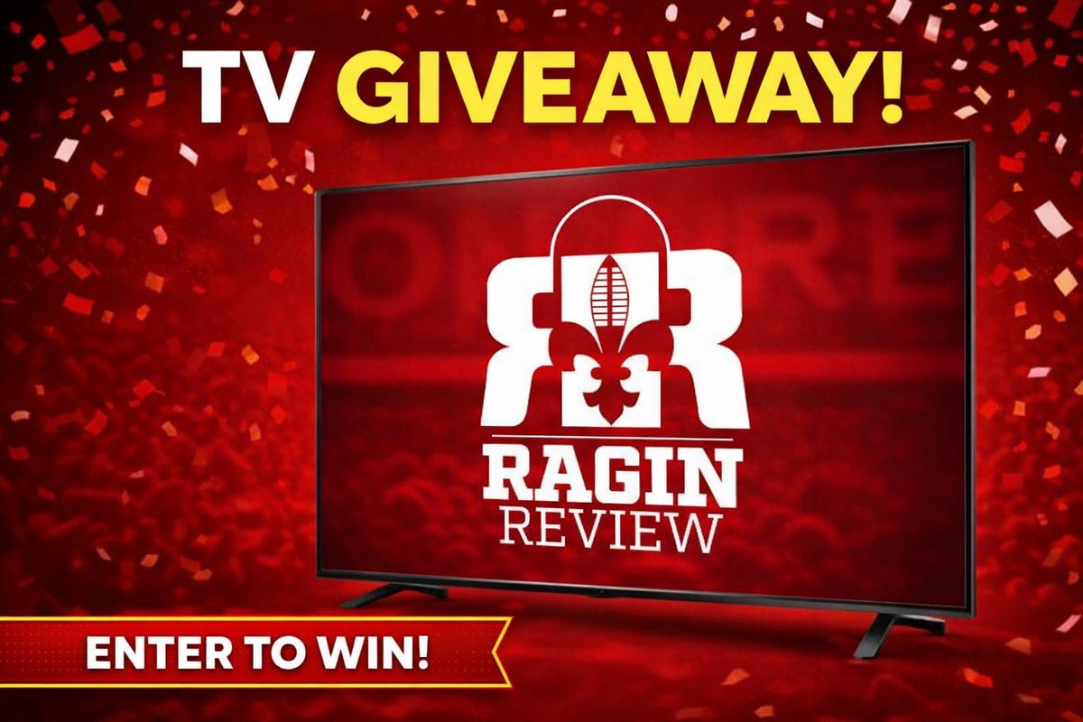 RaginReview's tweet photo. Just a reminder UL students, here are the official rules for our 75 Inch TV giveaway:
Post a pic of the scoreboard at the @RaginCajunsMBB home game or games
Tag Us @RaginReview
Use #outchea
Winner must present:
• A valid current UL student ID
• Proof of ownership of Facebook or X account used to enter
Here’s how you stack your entries:
1 game =2 entries
2 games = 5 entries
3 games = 10 entries
The more you show up, the better your odds.
#GeauxCajuns 🤟