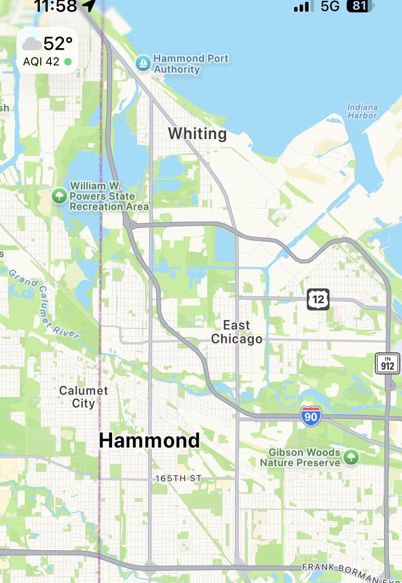 East Chicago is soooooo close too