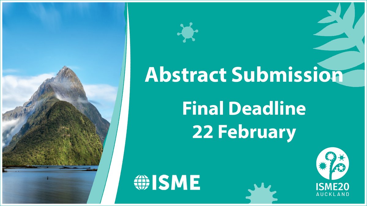 ISME - International Society for Microbial Ecology tweet media