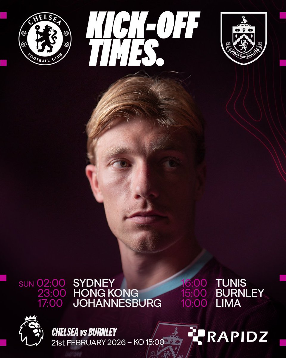 Burnley FC tweet media