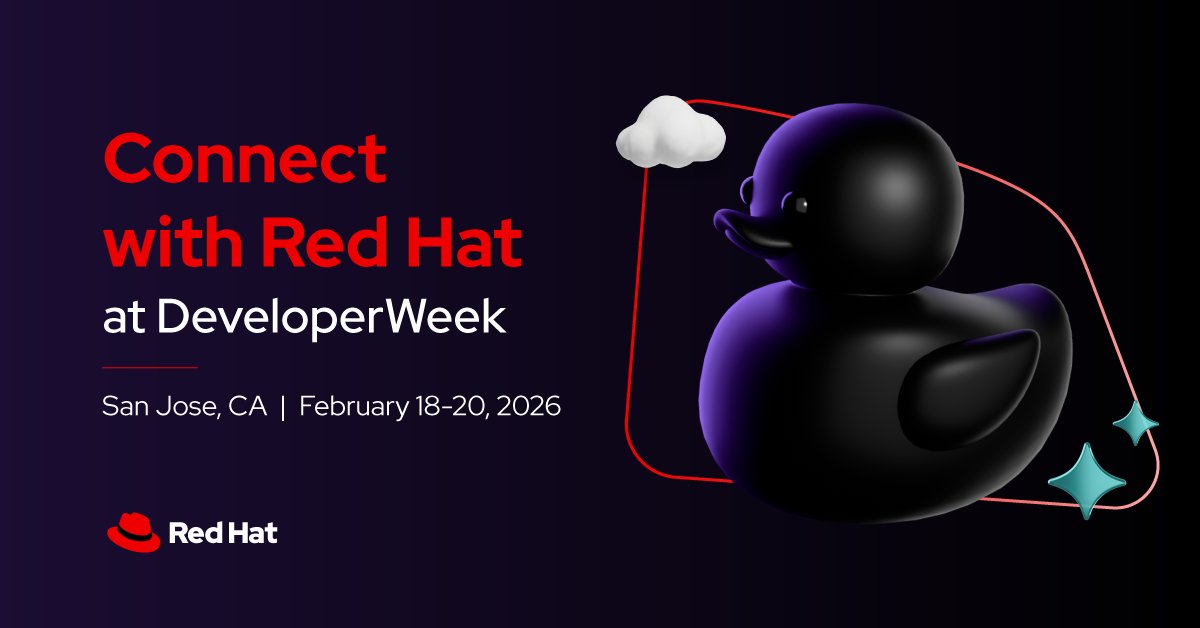Red Hat Events tweet media