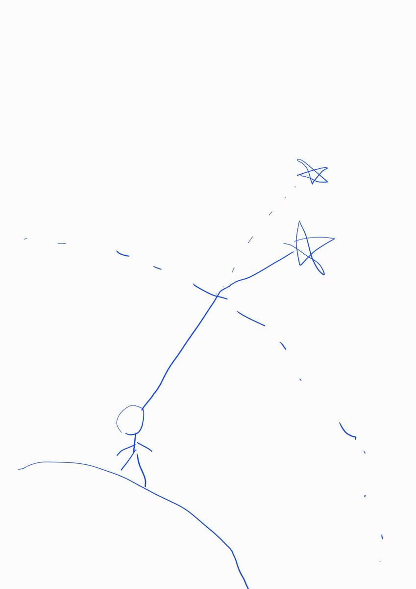 그리고 별에서 오는 빛은 대기권을 통과할 때 굴절되기 때문에 우리는 실제보다 별의 위치를 높게 보고 있다는거 꼭 너무 멀리 있는 블루닷을 우상화하는 카이퍼같고 좋지 않나...
(밤티 자료화면 ㅈㅅ합니다...직접 그렸습니다)