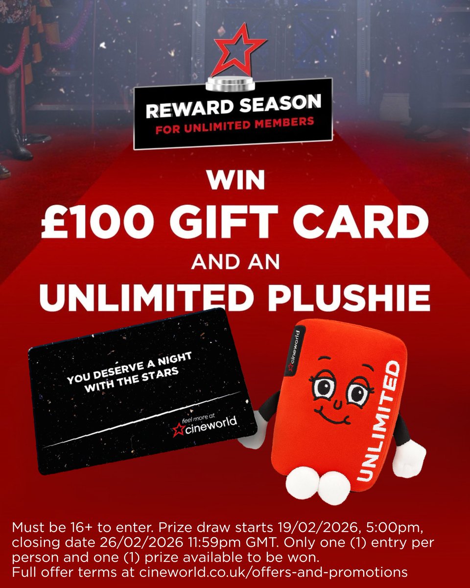 Cineworld tweet media