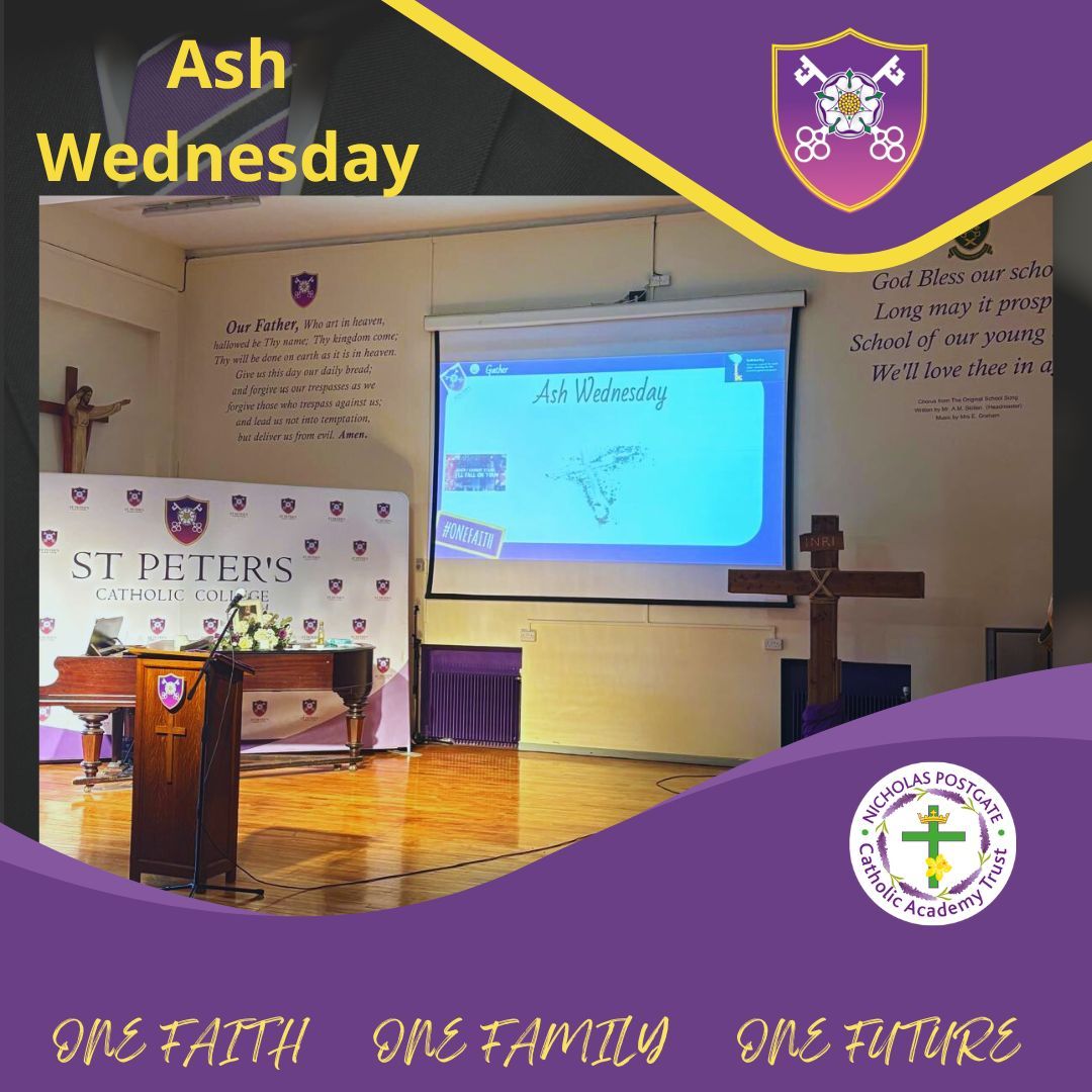 St Peter's Catholic College tweet media