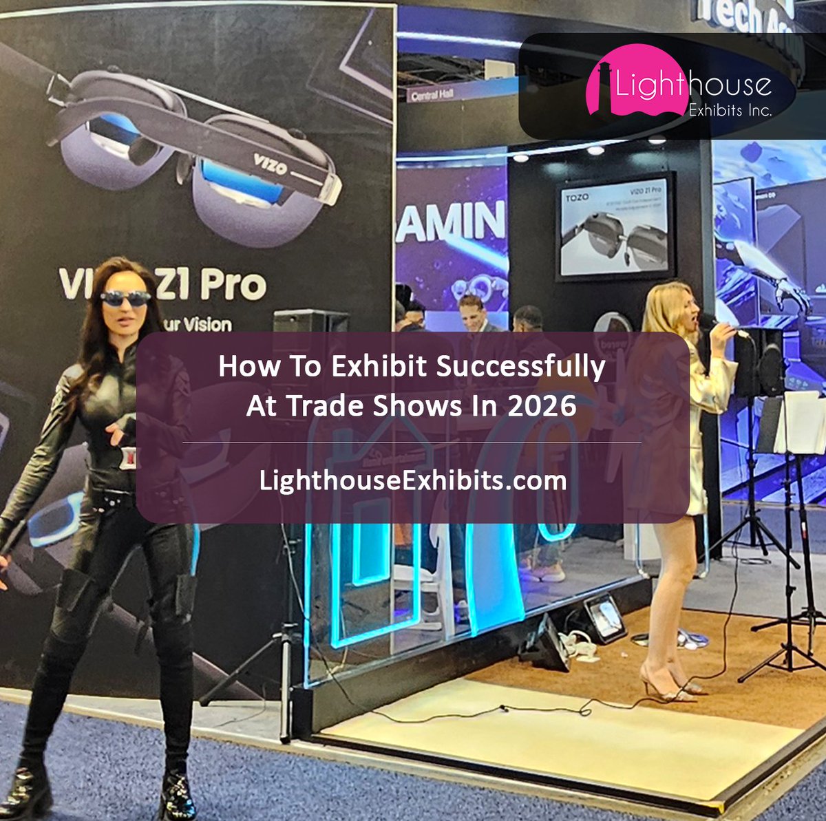 The floor is buzzing again, but the smartest booths in 2026 aren't designed to be bigger. They’re designed to be much, much more profitable.

lighthouseexhibits.com/how-to-exhibit…