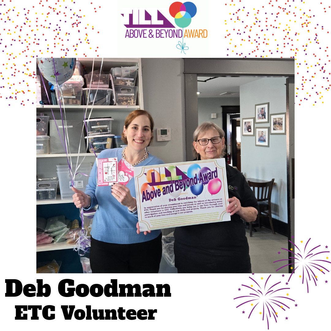 Thank you, Deb Goodman, For Spreading the Wealth

As a financial advisor and president of Goodman Advisory Group in Needham, Deb defines generosity through the gift of her time. Deb was honored for sharing her time and talents, and for introducing new volunteers to ETC.

#TILL45
