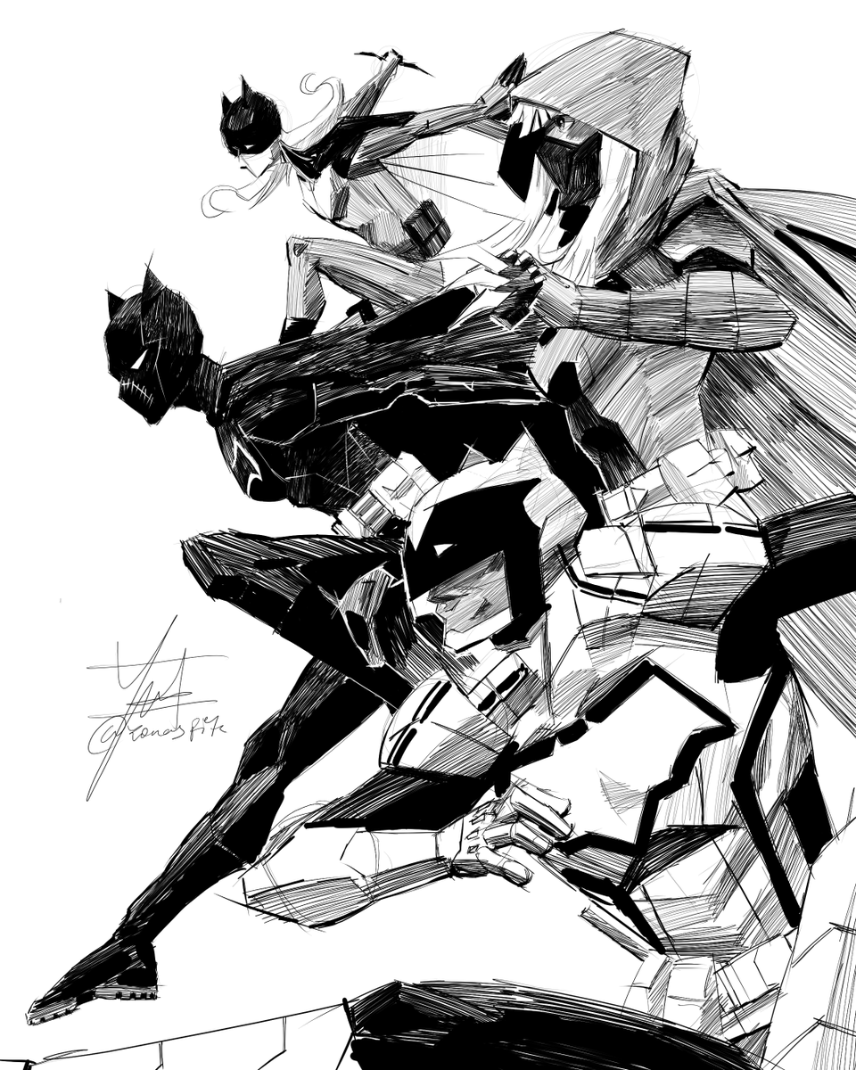 Bat family sketch #2
#Batfamily #dccomics