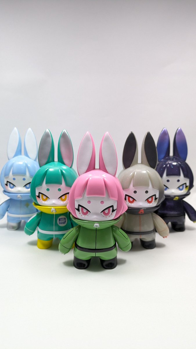 日ノ元重工ではデンシウサギが1番好き 少し気の強そうな顔がかわいい