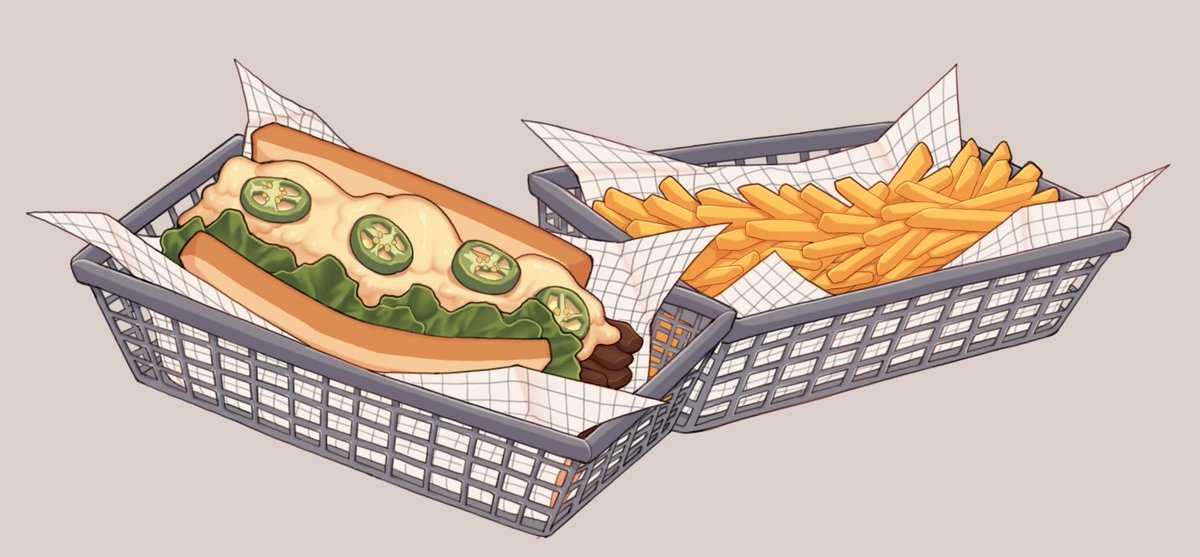 Somebody commissioned me their favorite lunch for 50 bucks.. dude you couldve bought 10 more with that $50!

I hope you still have enough money to buy more philly cheese steak sandwich 💛 Ty and Ily haha
