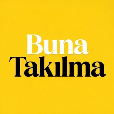 Buna Takılma #YeniProfilResmi 
Dijital içerik ve Haber Platformu