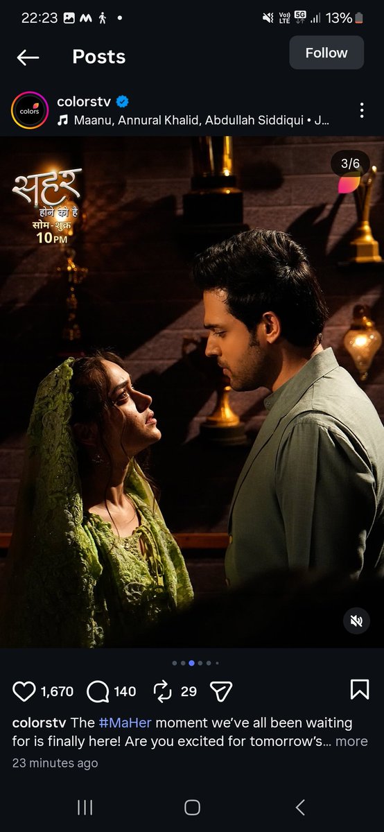 hatonayarr's tweet image. Ruh ki ruh is 👯‍♀️ guys 
Hugs 🫂

Our #MaHer 🦢🌙🫶🏻🧿
Evil eyes off 
#SeherHoneKoHai 

P.S : Few view beggars ikyk can stfu chasing views 
#colorstv is promoting our show on tv through promos and online toh yk already 🤌🏻
We are just 0.2 less then highest one on channel so stop