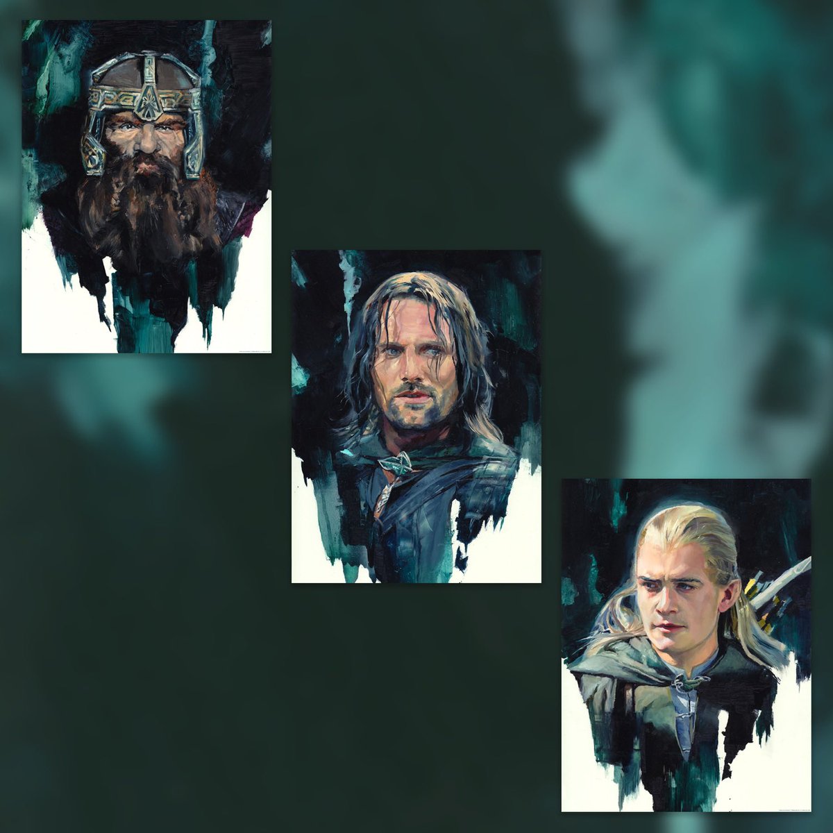 BottleneckNYC's tweet photo. LORD OF THE RINGS by Phantom City Creative &amp; Chris Valentine - On Sale IN 2 MINUTES! https://t.co/VHsWBqdikB https://t.co/vjFA0RNbNX