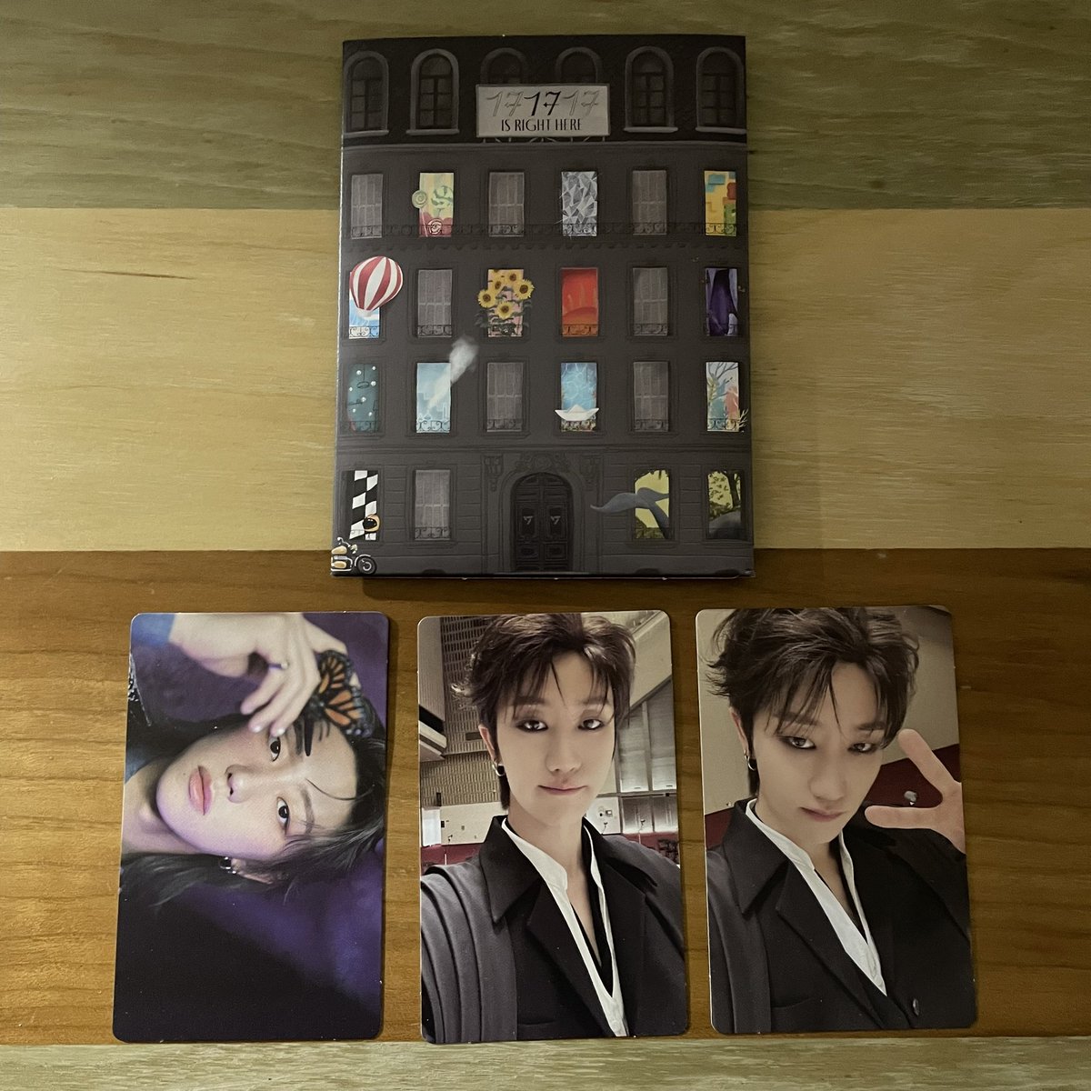 SEVENTEEN セブチ 過去 トレカ 17 IS RIGHT HERE weverse 交換 譲