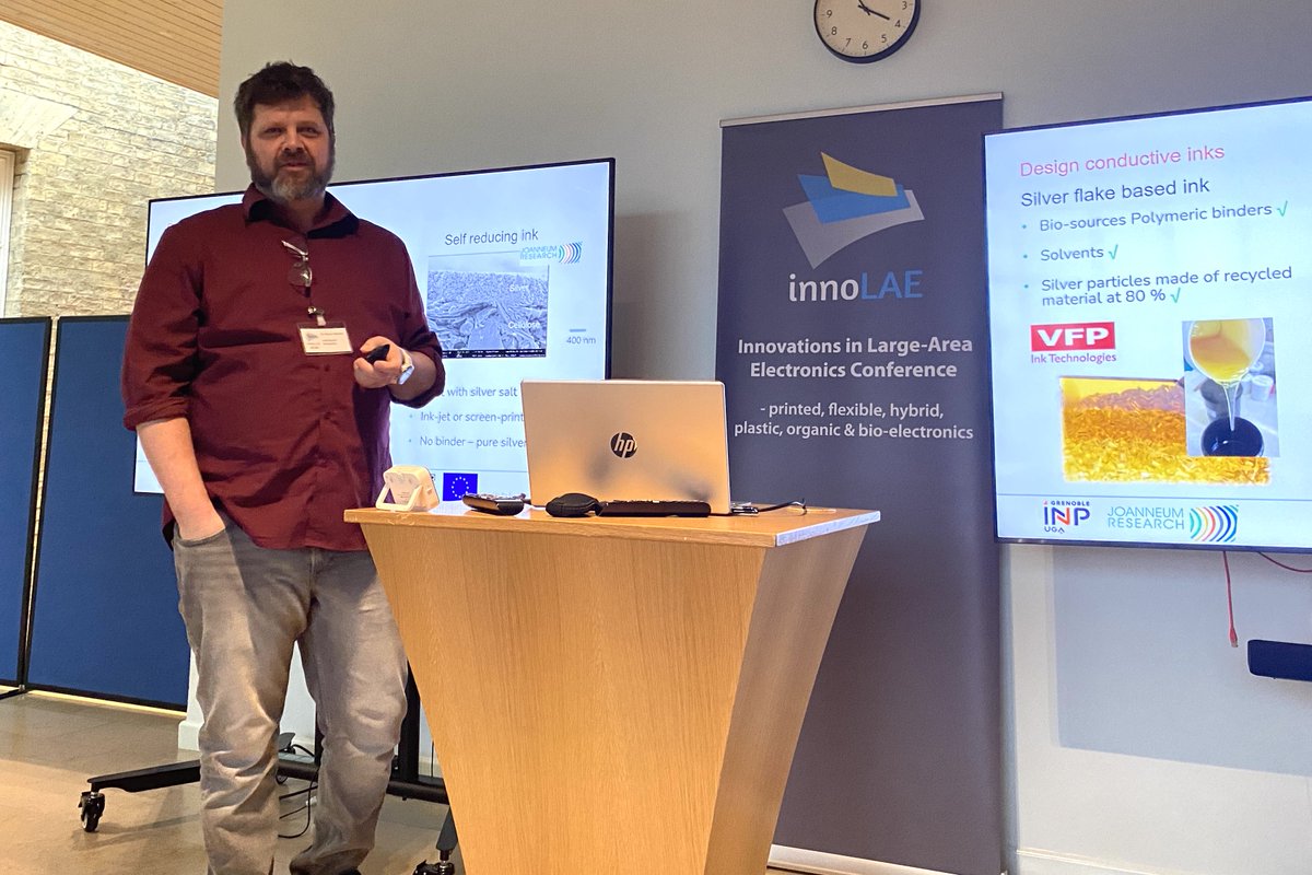 innoLAE - Innovations in Large-Area Electronics tweet media