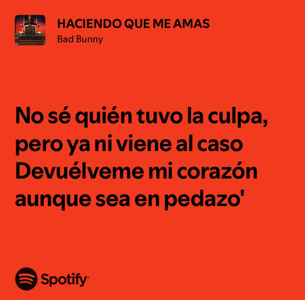 bad bunny / haciendo que me amas