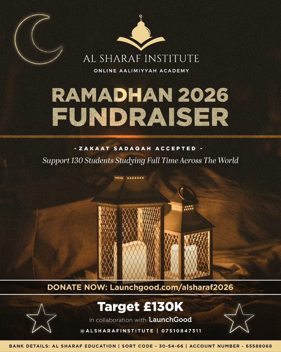 Al Sharaf Institute tweet media