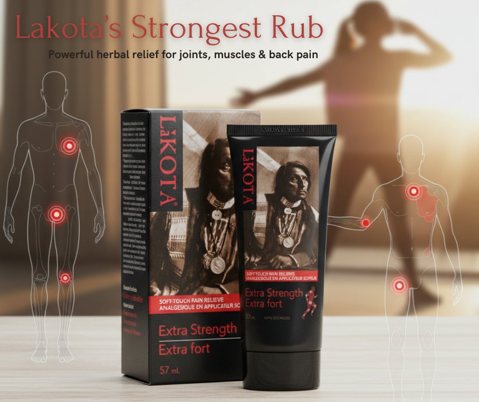 Tough pain?
Meet Lakota’s strongest rub. 💪

Fast. Natural. Effective. 
#lakota #naturalwellness #herbalsupport #mobilitysupport