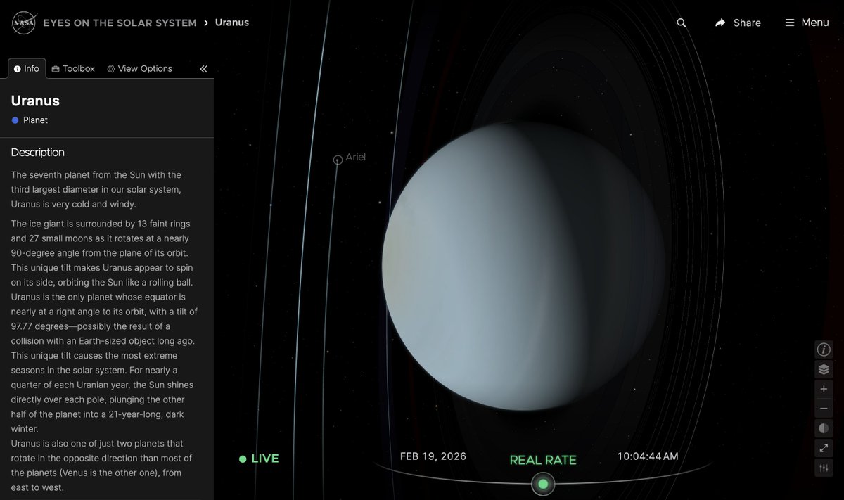 NASASolarSystem's tweet photo. Book your own virtual trip there anytime at https://t.co/bVQFxMa2rJ https://t.co/LEAsg7IJqy