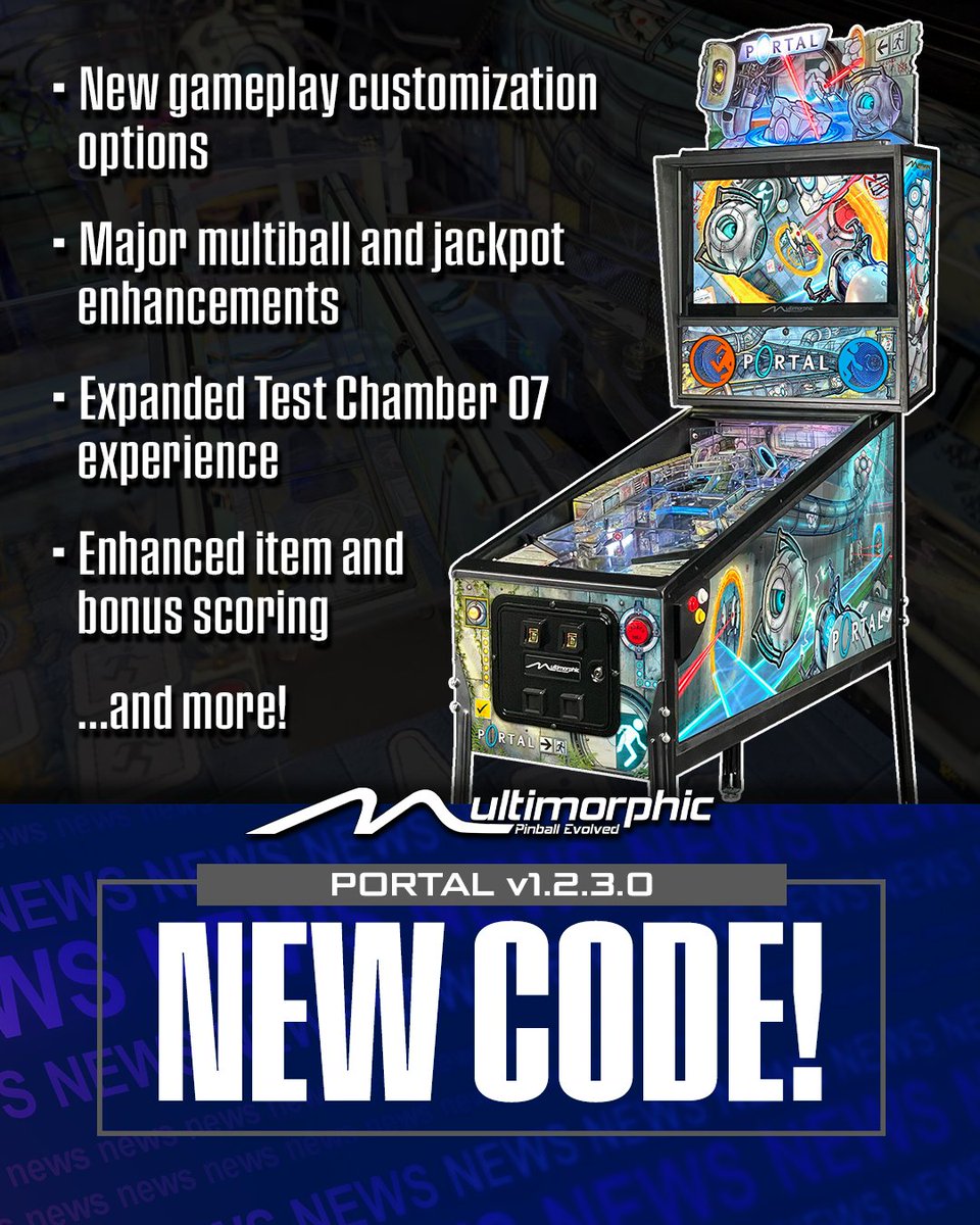 Multimorphic: Pinball Evolved tweet media