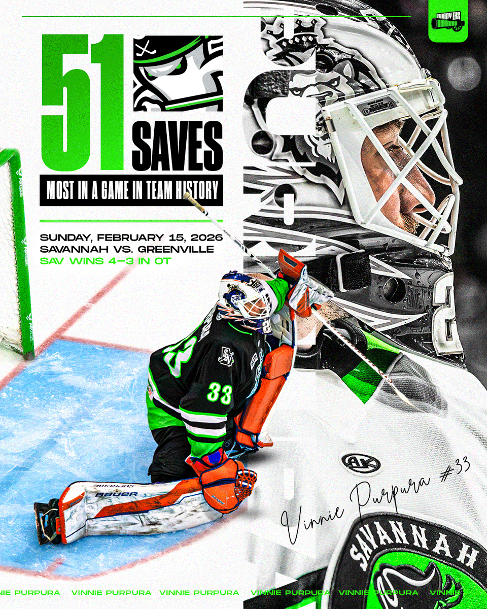 SavGhostPirates's tweet photo. WIN-NIE PURPURA STRIKES AGAIN! 🤯

With 51 saves in our game against Greenville last Sunday, Vinnie Purpura set a new record for most saves in a single game in team history 👏 Congrats, Purps! https://t.co/C8G1SbAcra