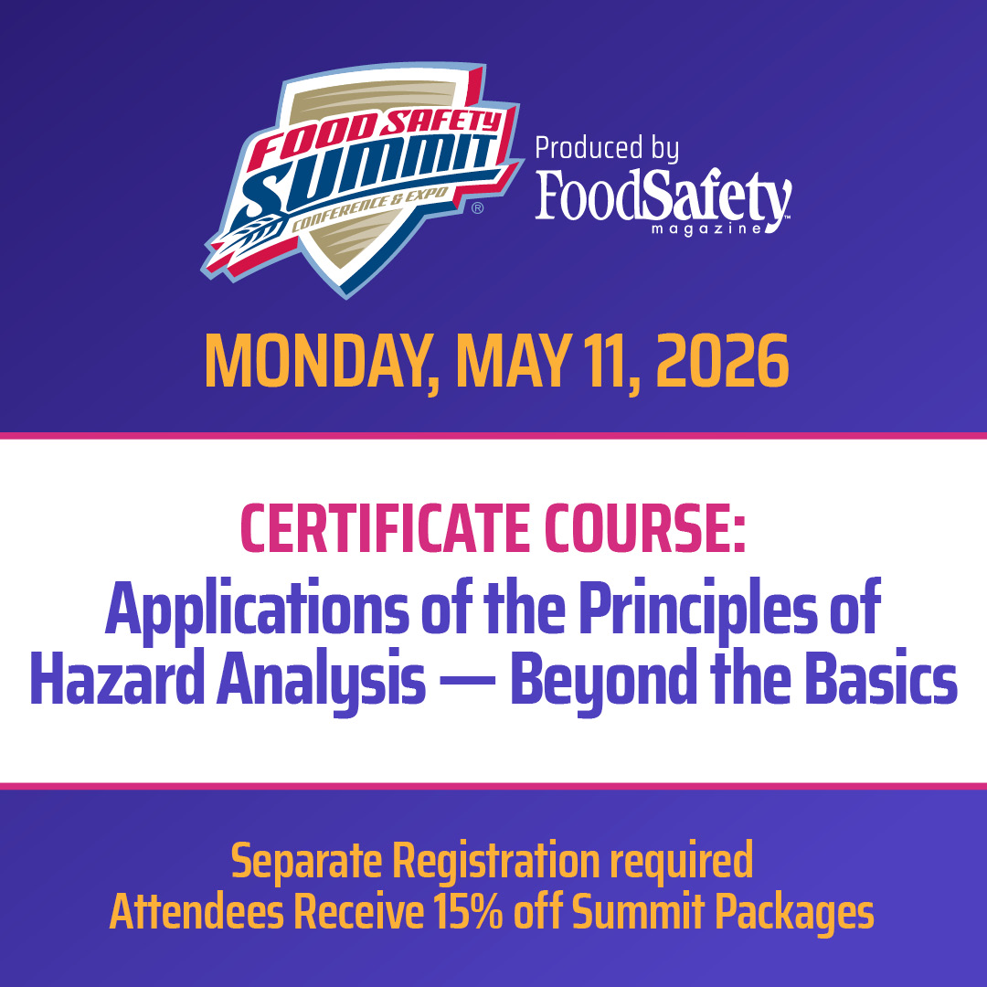 Food Safety Summit tweet media