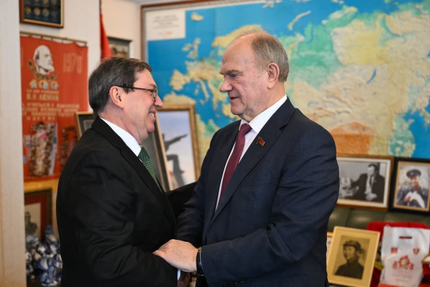 Como Enviado Especial del Partido y el Gobierno, sostuve fructíferos encuentros con Dmitri Chernyshenko, Viceprimer Ministro de #Rusia; Valentina Matvienko, Presidenta del Consejo de la Federación de la Asamblea Federal; Iván Melnikov, Vicepresidente de la Duma Estatal; y