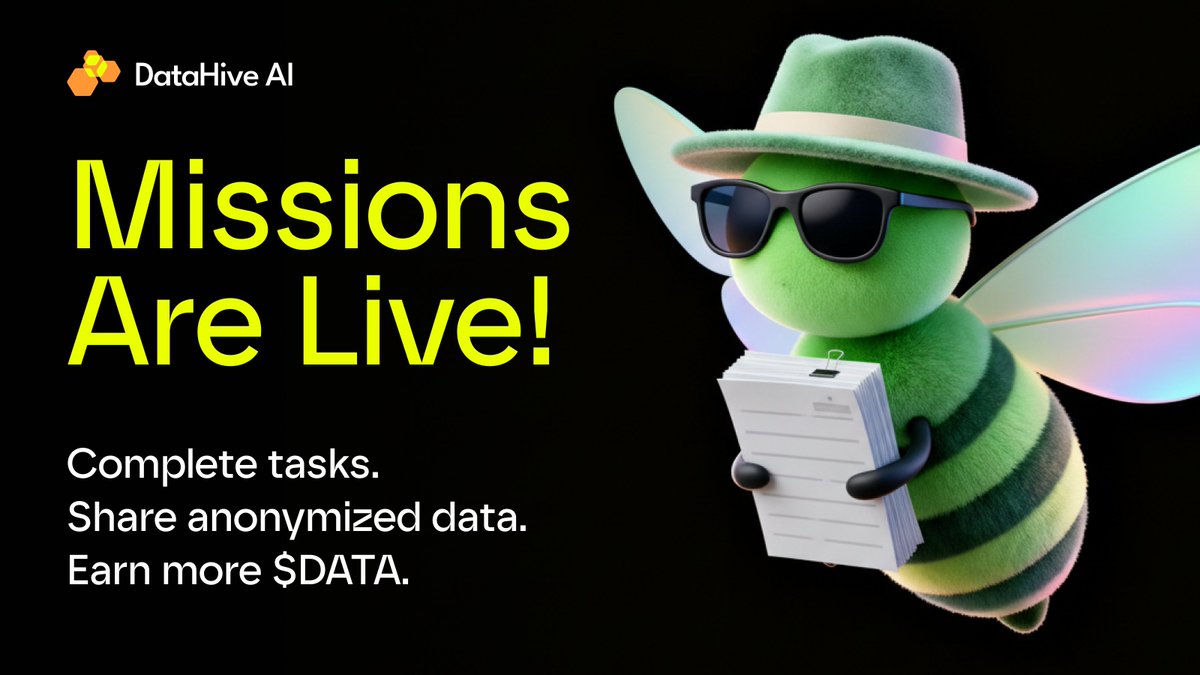 🐝 New Missions Live!

By sharing anonymized data, you're not just earning points - you're contributing to a smarter, more equitable web3 data ecosystem. Privacy-first, always. Let's dive in: