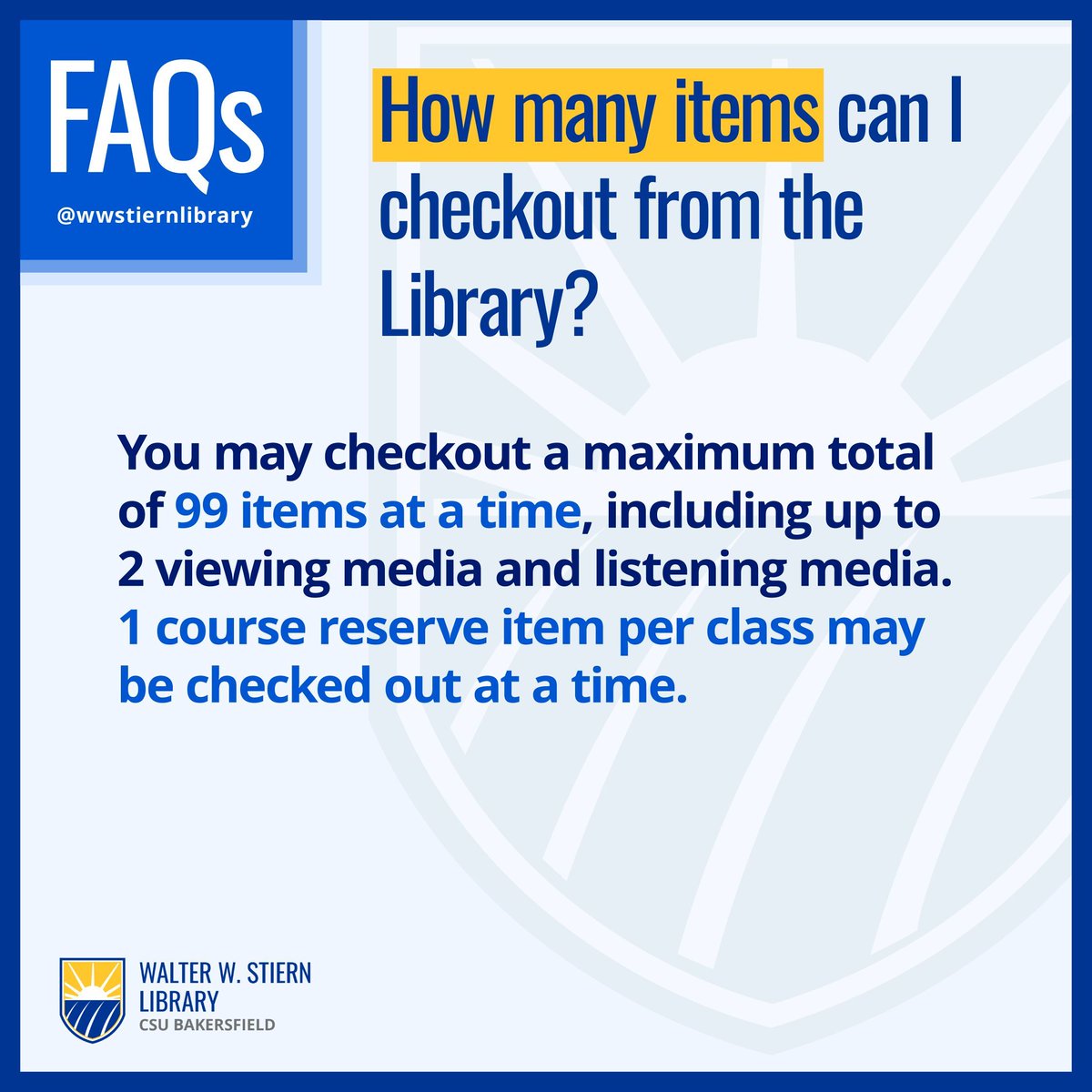 CSUB Library tweet media