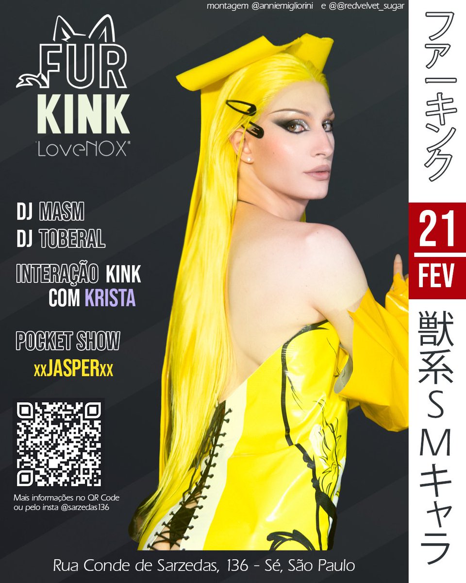 theonlyjasper's tweet photo. SÁBADO EM SP! Showzinho da gata no evento furry, 💛🫶🐾 https://t.co/XC44AsOgtS