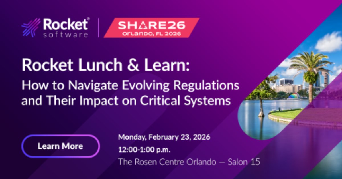 Rocket Software tweet media