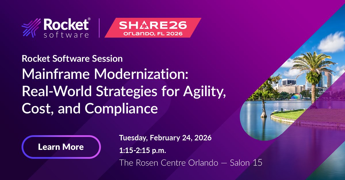 Rocket Software tweet media