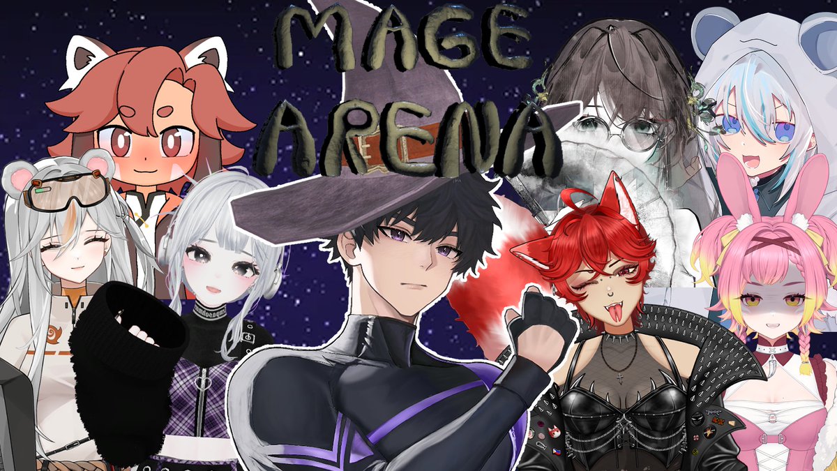 >>>COLLAB ANNOUNCEMENT<<<
Hi everyone we having a collab stream and we gonna play MAGE ARENA

This coming Saturday 9pm PH Time
See ya all!!

Streaming on twitch.tv/rexjustinevt