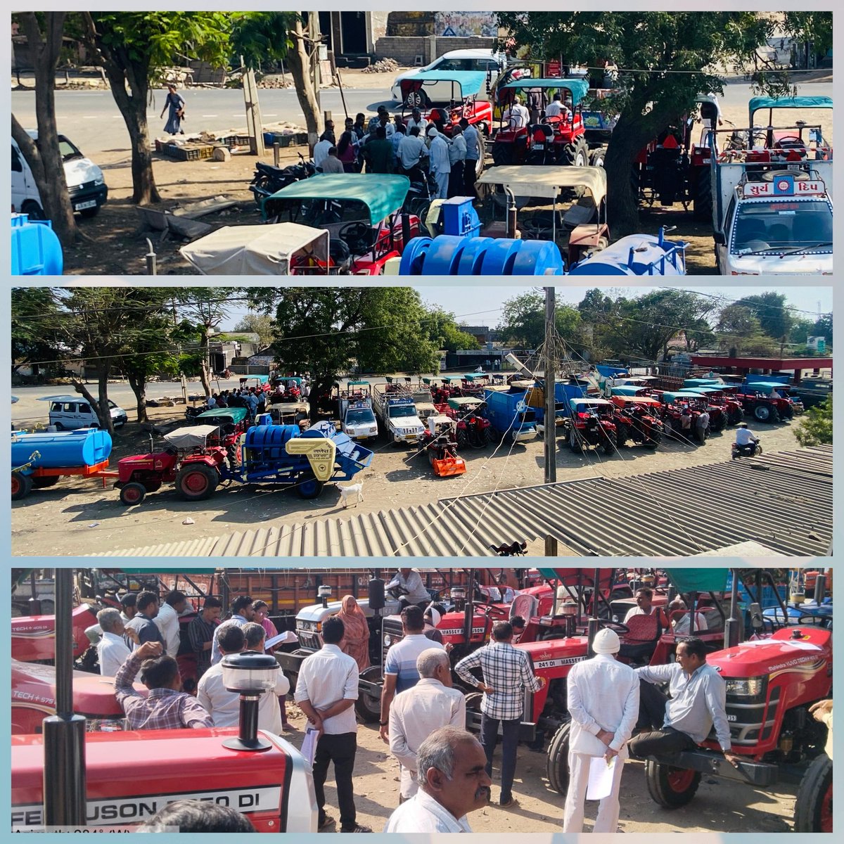 VikkySuperman's tweet photo. Tractor 🚜 &amp; FM Asset Verification Ta. Babra Dist AMRELI
@CollectorAmr
@ddoamreli
@Infoamreligog
@jdaextjnd
@DirectorateofA1
@AgriGoI
@daoamreli
@gujagridept
@agriamreli01
@InfoGujarat https://t.co/WgqFp7tf8p