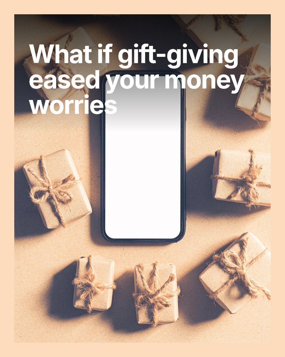 ovrfin's tweet photo. Holiday spending anxiety is real. But what if gift-giving could bring joy and confidence instead? Try these mindful tips to change your holidays—and your finances. #mentalhealth #fintech https://t.co/H90dZTEBpa