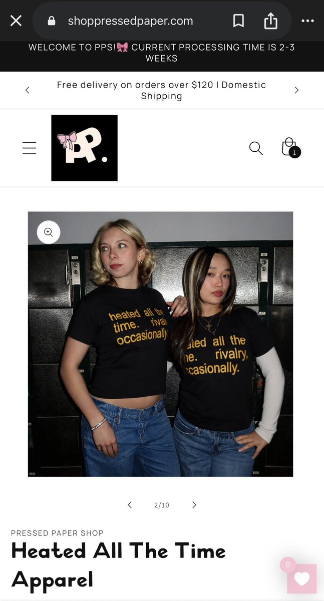 in what is probably the wildest turn of events… our heated all the time baby tee made it to harry’s instagram story:3,;,;,????