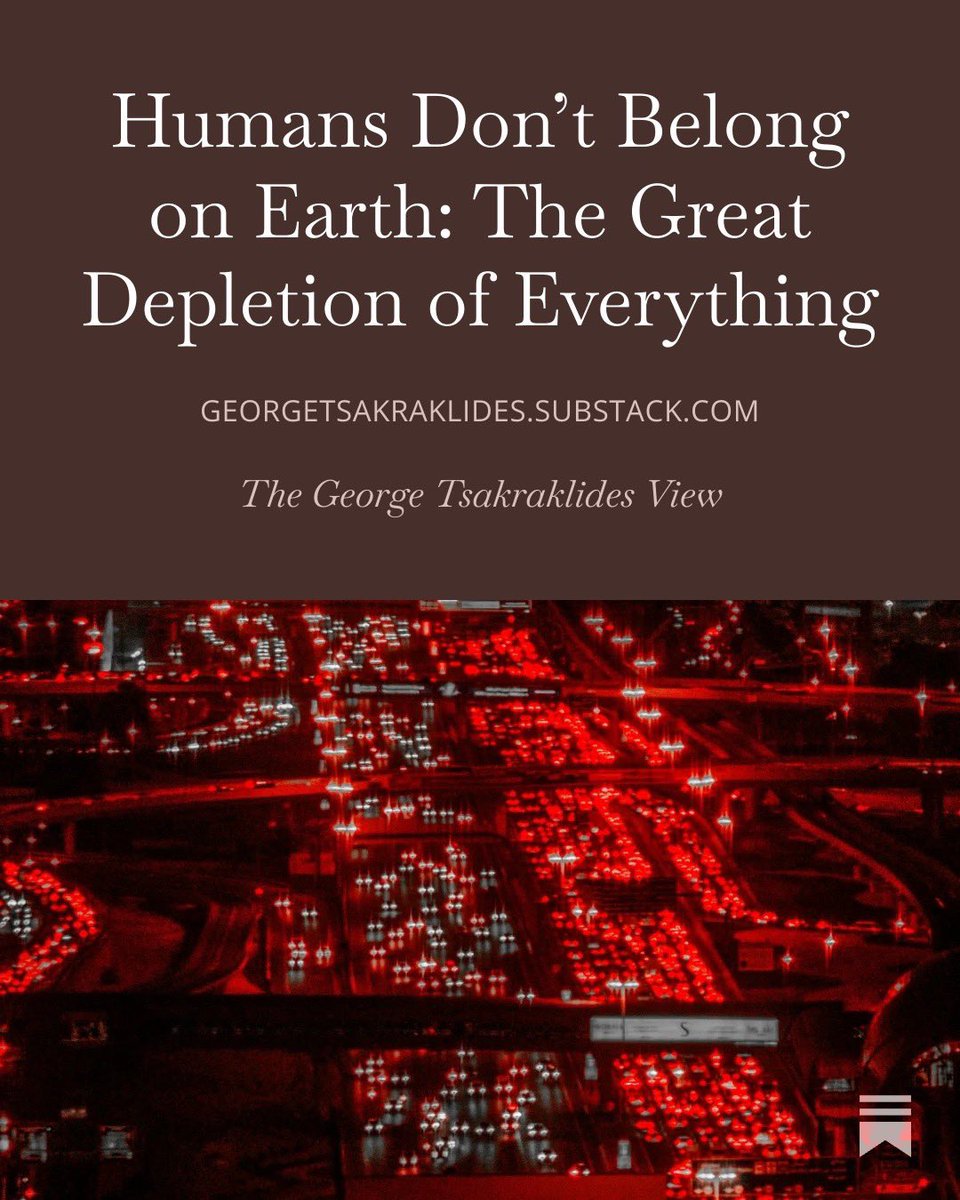 “As long as we need 1.7 Earths to continue to exist, we are a species that is about to become a fossil”