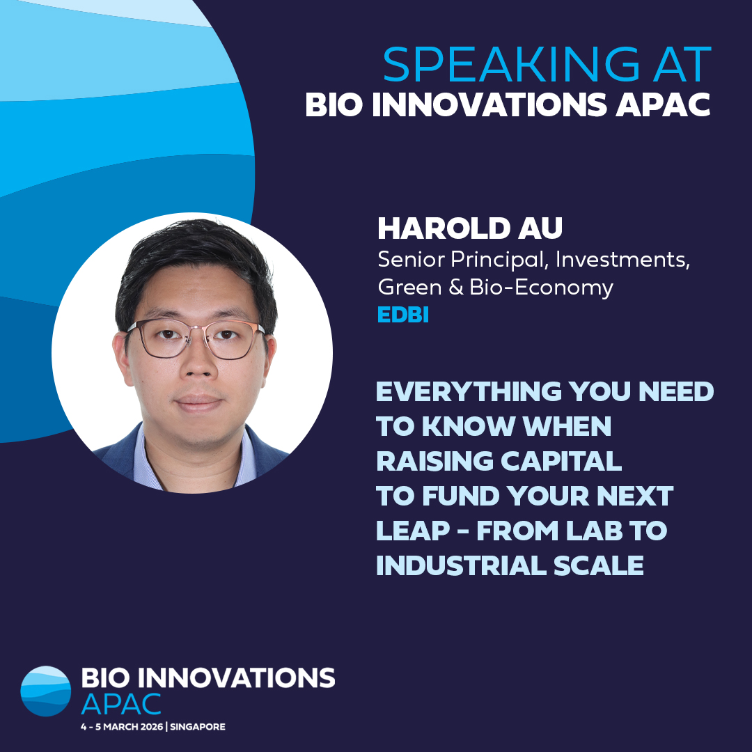 Bio_Markets's tweet image. Harold Au at EDBI will join #BIAPAC to discuss funding the leap to scale - raising capital for #biomanufacturing growth.

4-5 March, Gardens By The Bay, Singapore

Get your Delegate Pass here:  hubs.la/Q043Lrby0

#MakeBioTheNewNormal