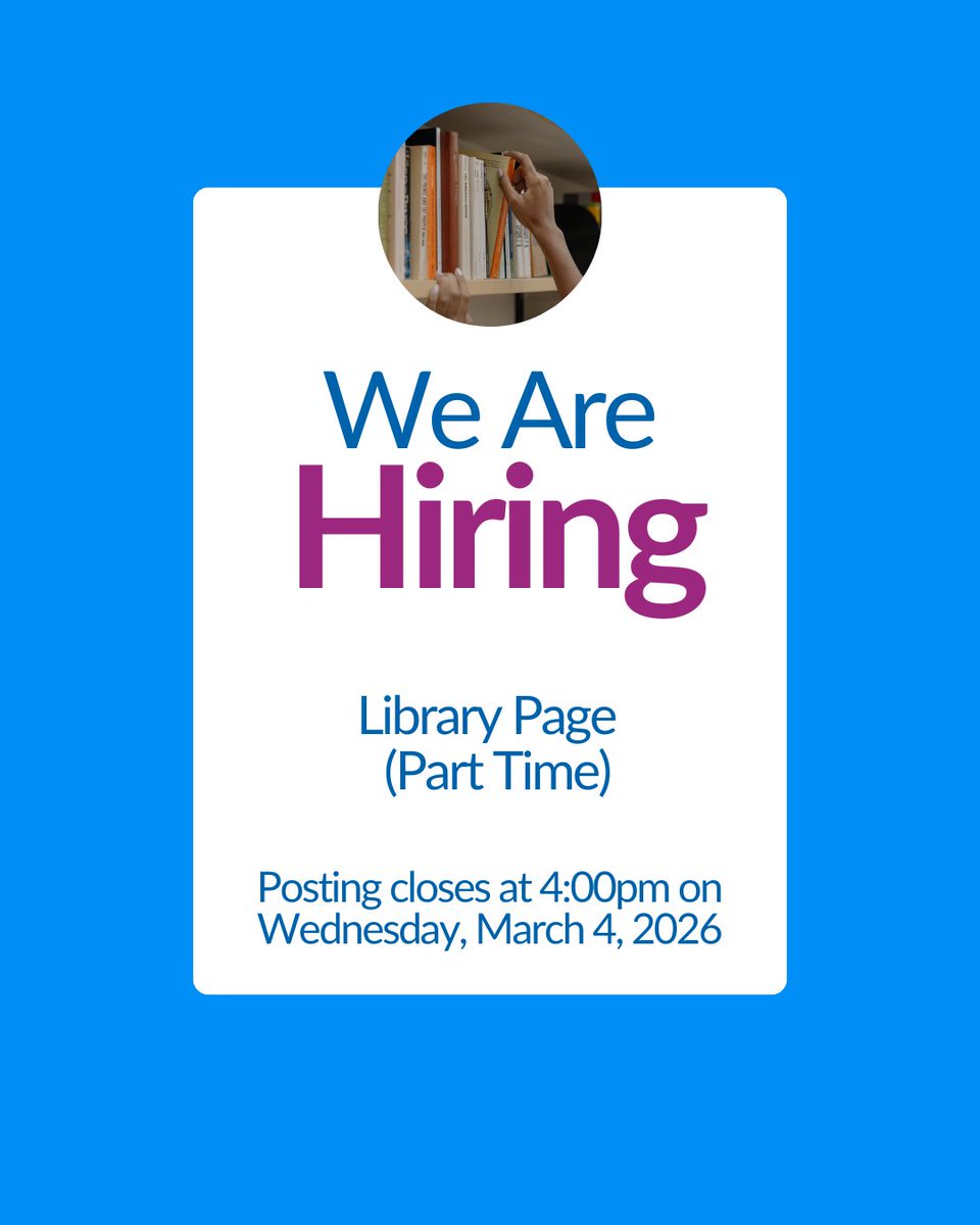 Welland Public Library tweet media