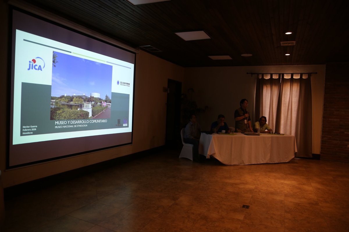 EcomuseoCopan's tweet photo. El día 18 de febrero del 2026, se presentó el Plan de Acción que dará forma al proyecto del Ecomuseo de Copán Ruinas, con el apoyo de JICA y la Universidad de Komatsu Japón.
Seguimos avanzando juntos para construir un proyecto que conecte pasado, presente y futuro en Copán Ruinas https://t.co/pk3FUrknGZ