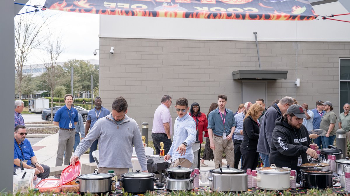 AVTSimulation's tweet photo. Every year at AVT, we host a Chili Cook-Off, and this year was no exception! With two categories spicy and mild, thank you to all the participants who put time and effort into making their dishes.

As with any competition, congratulations to all the winners! https://t.co/vgco05f5eE