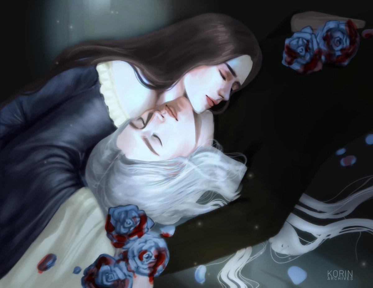 “I'm a romantic writer in the tradition of Romeo&amp;Juliet…” - GRRM

 "...script honors the world completely"- GRRM about new Harrenhal play

“There’s a bit of Romeo&amp;Juliet-type story with those two [Rhaegar&amp;Lyanna]”- Director Dominic Cooke 

Commission by dearest <a href="/Korin_archives/">𝓚𝓸𝓻𝓲𝓷 ᥫ᭡. comms open</a>