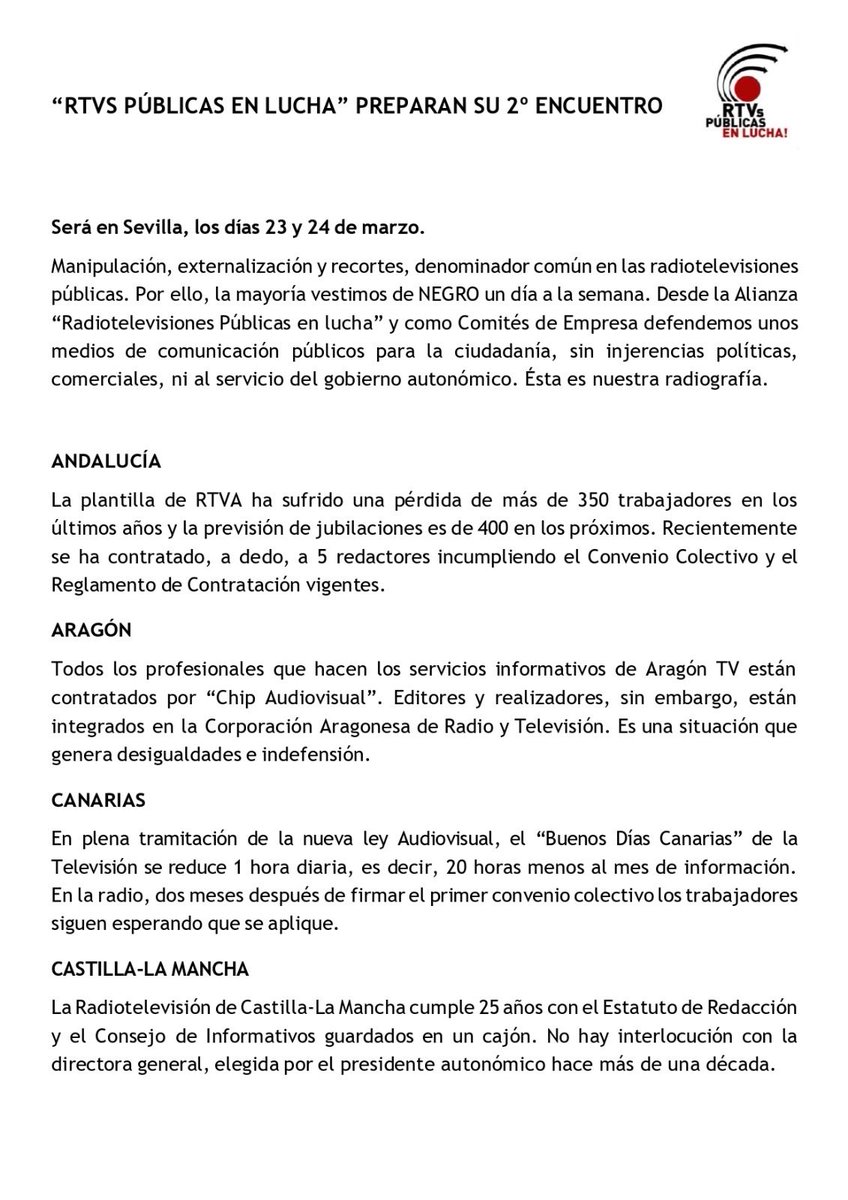 CCOO À Punt tweet media