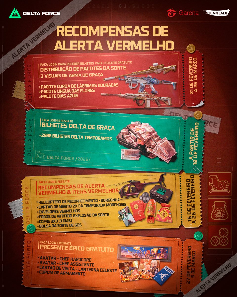 Garena Delta Force Brasil tweet media