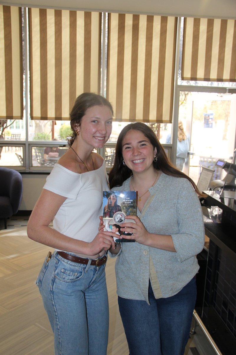 UofDallas's tweet photo. Our students are holding the Newman Guide 2026, featuring UDallas among the Cardinal Newman Society's recommended Catholic colleges — 70 years of rigorous academics in a faithfully Catholic environment.

Get your copy: https://t.co/bNAjmCZyM3 #UDallas #NewmanGuide https://t.co/RFs4hARjTd